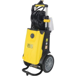 Electric pressure washer square white background