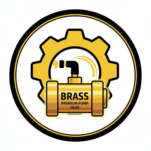 Petrol washer brass pump head