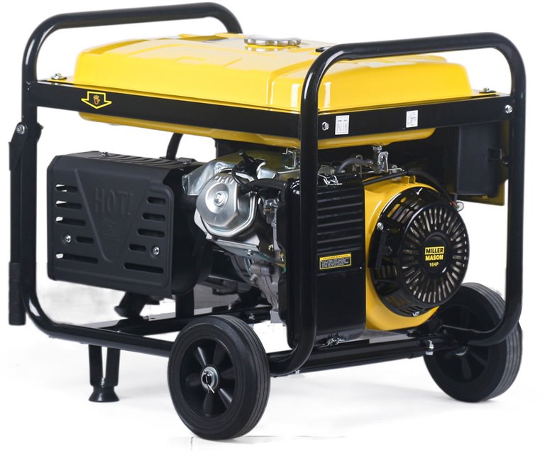 Fuel Engine Generators Portable Button Start Petrol Engine Generator 8.5kW 16HP 4 Stroke
