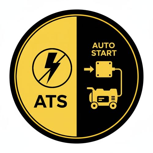 Generator optional ats switch