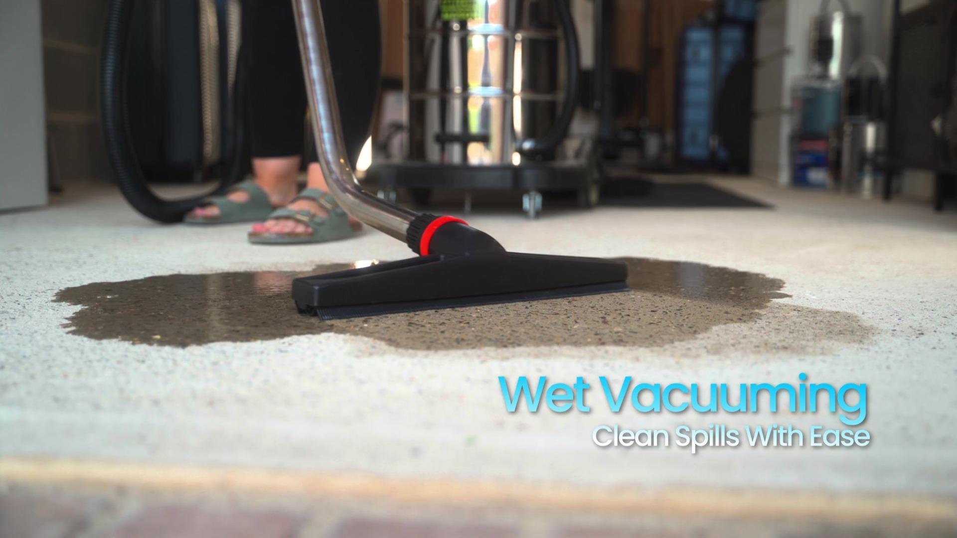 CAN CLEAN UP WET SPILLS CAN CLEAN UP WET SPILLS