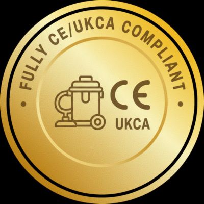Vacuum CE approved badge