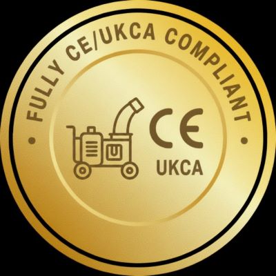 Wood chipper CE approved